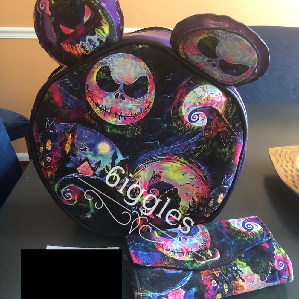 Nightmare After Christmas Disney backpack & wallet by Monster Creations